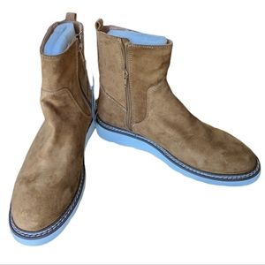 Women's Callah Pull-On Boots - Universal Thread Chestnut Size 10